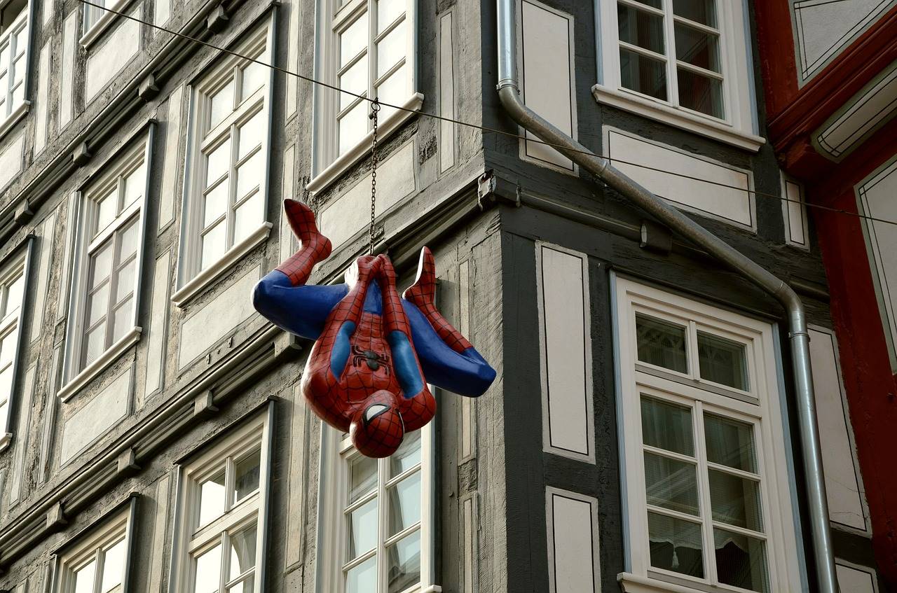 spider-man ufficio
